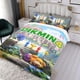 thumbnail image 3 of Pikmin Conjunto de sábanas temático, trío de piezas, cómodo y amigable con la piel, diseño único, regalo de decoración para el hogar para familiares, amigos y fans,173cm *218cm, 3 of 6