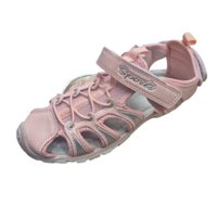 Vinnys Outlet - Sandalia Niña Rosado Velcro Verano