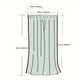 thumbnail image 4 of Enhance Your Outdoor Living Space with 1pc Waterproof Tab Top Sheer Curtain - Lightweight, Sun-Protective and Beautifully Designed for Bedroom, Living Room, Patio, Porch, Pergola, Cabana Decor, 4 of 5