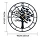 thumbnail image 3 of Reloj de Pared Blorple 41 cm Árbol de la Vida de Metal Sin Tic Tac, 3 of 9