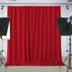 thumbnail image 3 of Juego de 2 cortinas Joydeco, color rojo navideño, 152 x 213 cm, 3 of 6