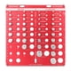 thumbnail image 1 of Comprobador De Roscas De Tuercas Y Tornillos De 34 Orificios Para Reparadores De Automóviles E Ingenieros Mecánicos, Color Rojo, 1 of 5
