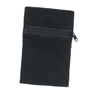 Magideal - Bolsa De Muñeca Deportiva Soporte Para Teléfono Bolsa De Manga De Pulsera Bolsa De Manga De Brazo Banda De Sudor Correa De Muñeca Cartera De Muñeca Pa Negro