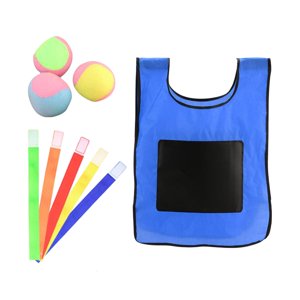 Bothyi - Juego De Dodgeball Con 3 Bolas De Juguete Suave De Pelota Pegajosa Para El Patio Trasero Del Césped Del Patio L Azul