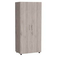 Fmfurniture - Closet 2 Puertas Fm-021G - Gris Claro