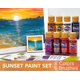 thumbnail image 4 of Set de Pinturas Acrílicas Sunset Colors, 8 Botellas de 2 fl oz (59 ml), 4 of 5