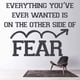 thumbnail image 2 of Decomural The Other Side Of Fear Inspirational WS-34330, 2 of 2