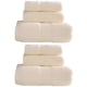 thumbnail image 1 of Juego de toallas de baño de algodón de 6 piezas | 2 toallas de baño, 2 toallas de mano y 2 toallitas suaves y absorbentes, 1 of 5