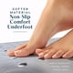 thumbnail image 4 of Alfombra de baño SlipX Solutions Power Grip, extra larga, color gris liso, 4 of 7