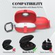 thumbnail image 2 of Estuche a prueba de golpes WOFRO de TPU rojo con cordón para Beats Fit Pro, 2 of 7