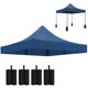 thumbnail image 1 of Toldo de repuesto Outsunny de 300 x 300 cm, color azul marino UPF50+, 1 of 9