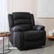 thumbnail image 1 of Berger 1 Cuerpo Reclinable Moderno Negro New Praga 8041rffbk, 1 of 8