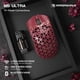 thumbnail image 2 of Ratón gaming MAMBASNAKE inalámbrico 39 g 42000 DPI rojo, 2 of 9