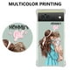 thumbnail image 2 of 1pc Phone Case With Super Mom Popular Pattern Transparent Four-corner Anti-drop Phone Case For Google 7PRO/7A/7/6PRO/6A/6, 2 of 3