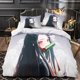 thumbnail image 2 of Cartoon -Bedding -Sets for- Kids Boys Girls -Anime Comforter Set- Nezuko Kamado -Japanese Anime- Duvet Cover 3 Pieces 1 Duvet- Cover and 2 Pillowcase Gift- for Him Twin173x218cm, 2 of 5