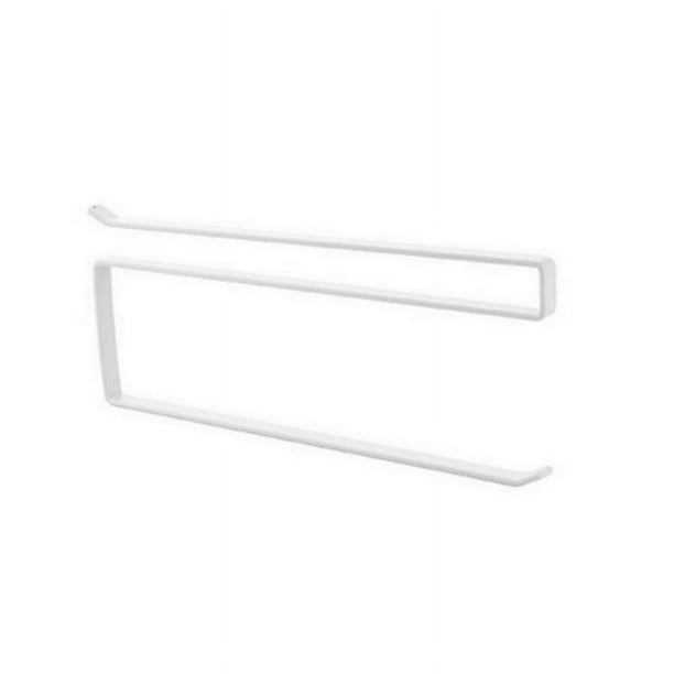 Maximize Your Bathroom Space with our Iron Paper Towel Holder - Door Cabinet Hanging and Partition Mounting, Space-Saving Design, Sturdy and Easy to Use