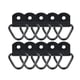 thumbnail image 4 of 10 Anclajes De Amarre En Forma De D De Acero Inoxidable Negro Para Remolques De Carga, 4 of 5