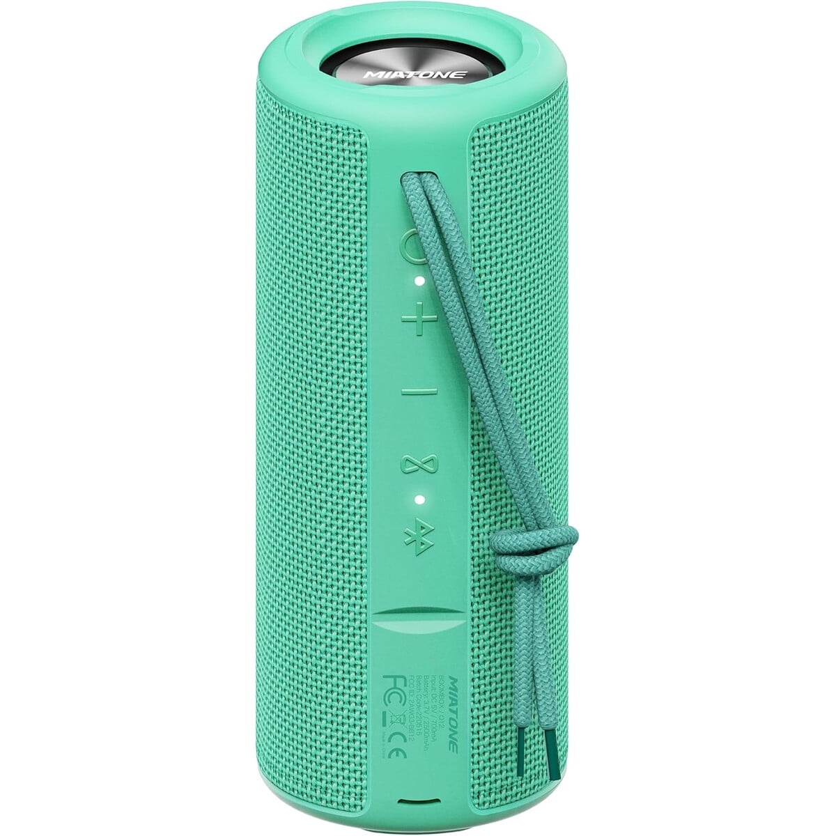 Parlante Bluetooth Miatone Boombox 16w Verde Resistente Agua