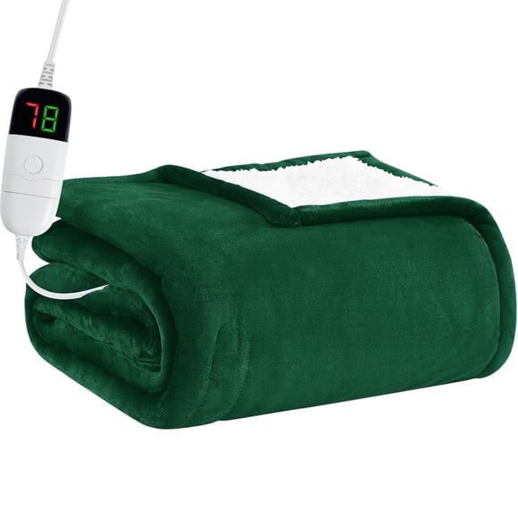 Manta eléctrica calefactada BOMOVA 50 x 150 cm, 10 niveles