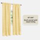 thumbnail image 4 of Cortinas de panel ACHIM Buffalo Check 42 x 84 pulgadas de poliéster/algodón, 4 of 6