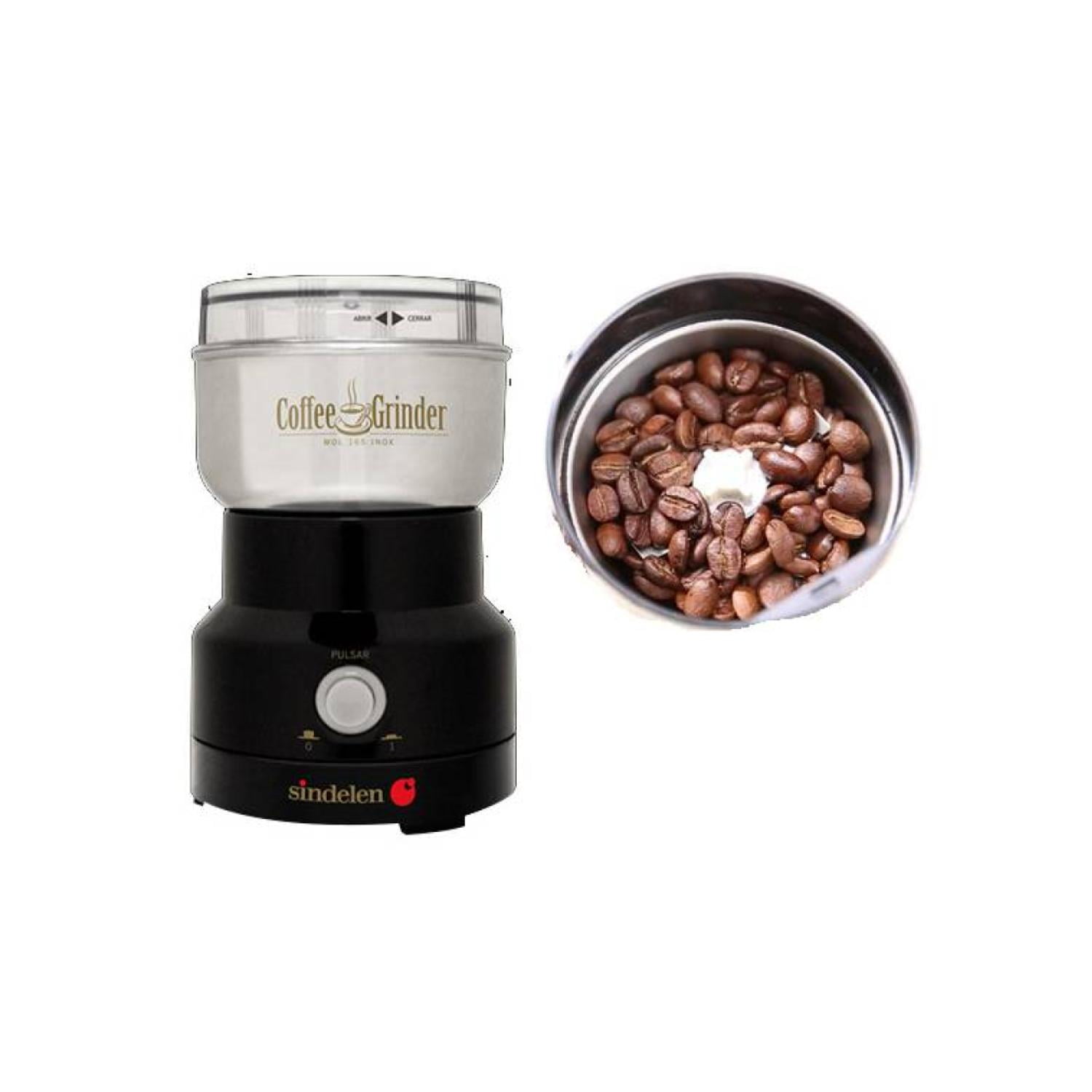 Sindelen - Molinillo De Cafe Electrico 165w 75g Facil Uso Mol-165
