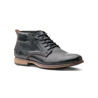 Cardinale - Botines Hombre De Cuero York-6-47-Negro Negro 40