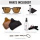 thumbnail image 2 of Gafas de sol Ray‑Ban RB4323 cuadradas Light Havana, 2 of 7
