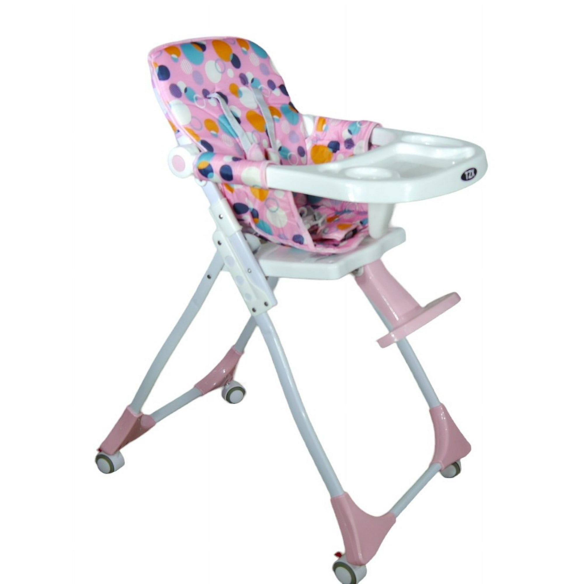 Silla De Comer Plegable Rosada