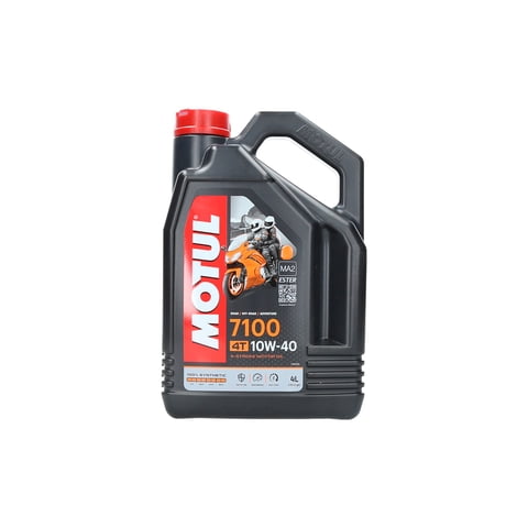 Motul - Aceite De Motocicleta 100% Sintetico 7100 4T 10W-40 4L