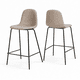 thumbnail image 1 of Pack de 2 Taburetes Eames de Lino Base Negra 66cm, 1 of 6