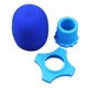 thumbnail image 1 of Protección De Micrófono De Mano Parabrisas Soporte De Manga De Varilla Inferior Cubierta De Micrófono Azul, 1 of 5