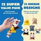 thumbnail image 2 of Surtido de minijuguetes de peluche JOYIN para niños, paquete de 12, 2 of 8