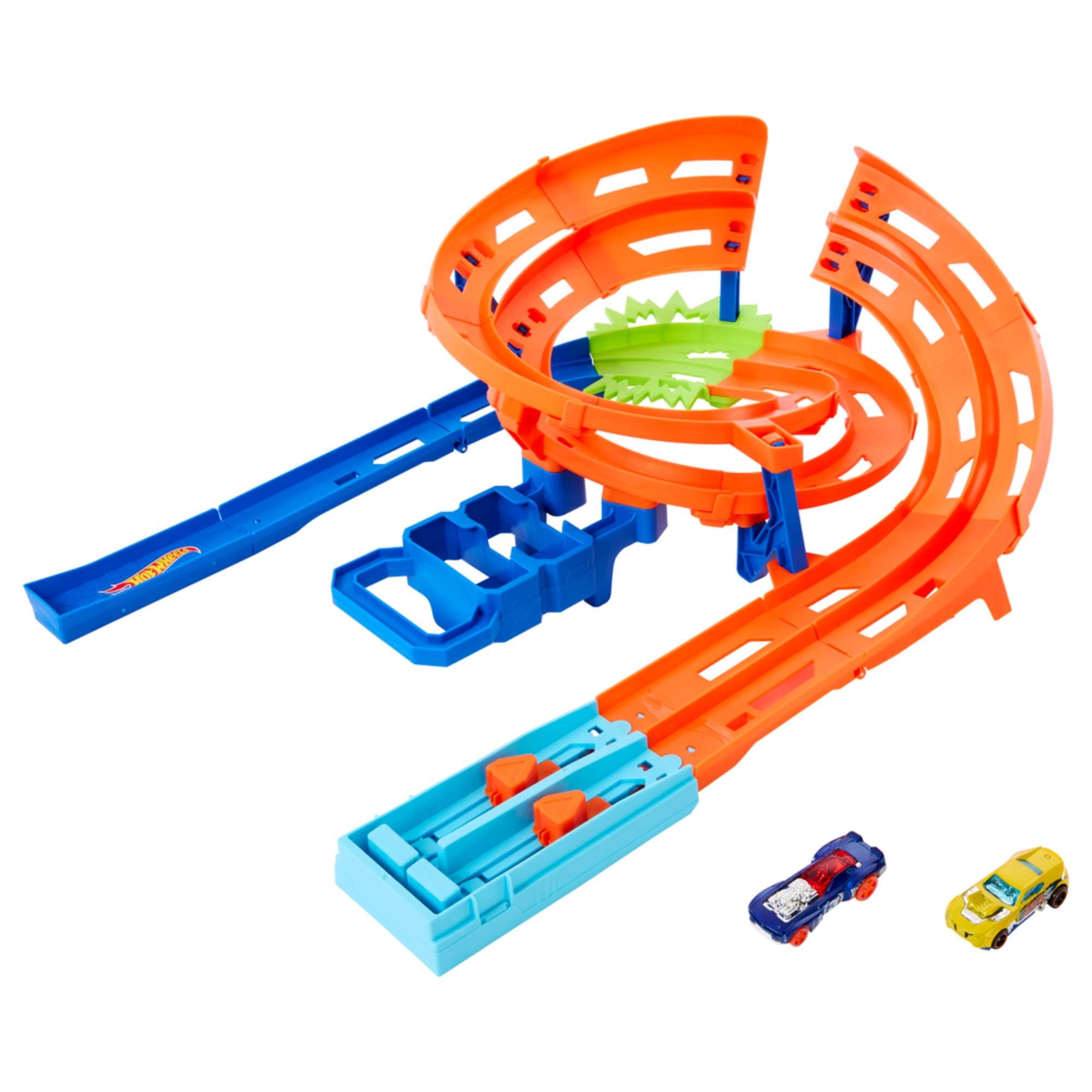 Pista de Carrera Hot Wheels Action Pista de Juguete Circuito Giro Veloz