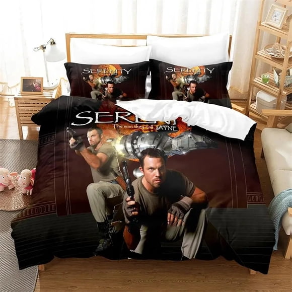 Movie Serenity Bedding SetDuvet Cover Comforter Bed Set Quilt Cover Pillowcase Boys Girls Adultse