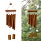 thumbnail image 2 of Regalos Campanas de viento de bambú 10 tubos de sonido de bambú 60 cm campana de viento de madera regalo decoración de jardín campanas, 2 of 8