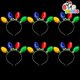 thumbnail image 2 of Diadema navideña JOYIN con bombilla LED parpadeante, 6 unidades, 2 of 8