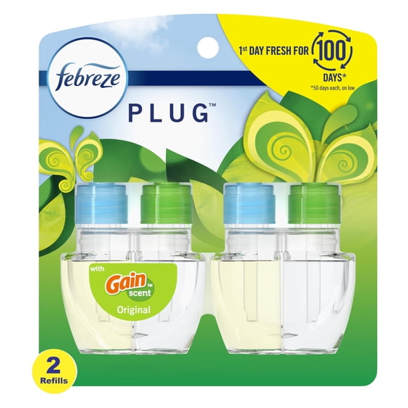Refill Gain Original para ambientador enchufable Febreze, 52 ml