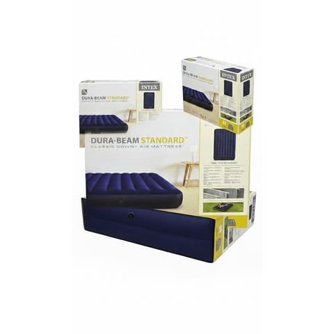 Tecnofonia - Colchon Inflable Campismo Queen Intex Color Azul