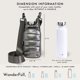thumbnail image 5 of BOLSO WanderFull Peltre Brillante Porta Botellas de Agua, 5 of 8