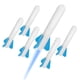 thumbnail image 1 of Recambios de cohetes Stomp Rocket Jr Glow Rocket 6 Rockets, 1 of 7
