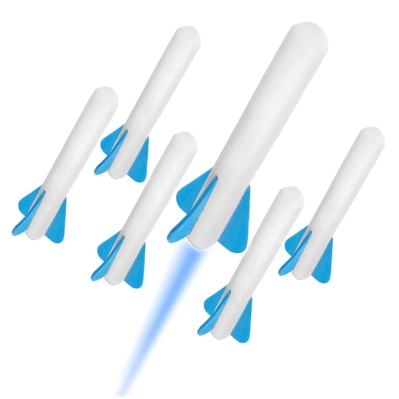 Recambios de cohetes Stomp Rocket Jr Glow Rocket 6 Rockets