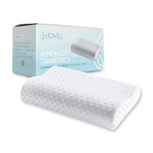 Howell - Almohada Cervical Viscoelástica Flex Memoria Dormir Descanso