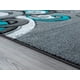 thumbnail image 5 of Alfombra decorativa United Weavers Bristol Rhiannon, 55 x 85 cm, color turquesa, 5 of 5