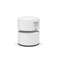 Xusx111 - Aspiradora De Escritorio,Mini Barredora De Polvo De Mesa Ahorro De Energía Con Función De Apagado Automático,Diseño Giratorio Inalámbrico Y 360º Para Teclado / Hogar / Oficina (Blanco)