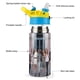 thumbnail image 3 of Arkadaşlar Botella de Agua con Tapa Pop Top de Un Toque, Acero Inoxidable, a Prueba de Fugas, para Deportes, Botella Infantil azul 12 oz, 3 of 6