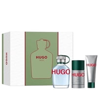 Set De Regalo Perfume Hugo Boss Hugo Man Eau De Toilette 125 Ml 3 Unidades