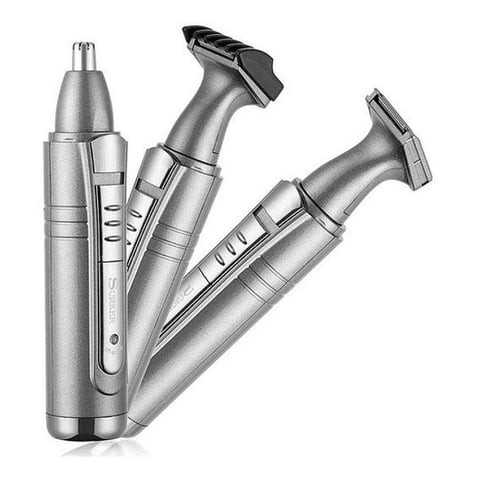 Leonimport - Depiladora Facial Inalambrica 2 En 1 Recargable Orejas Nariz