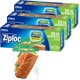 thumbnail image 1 of Bolsas para sándwiches Ziploc XL, 30 unidades (paquete de 3), 1 of 7