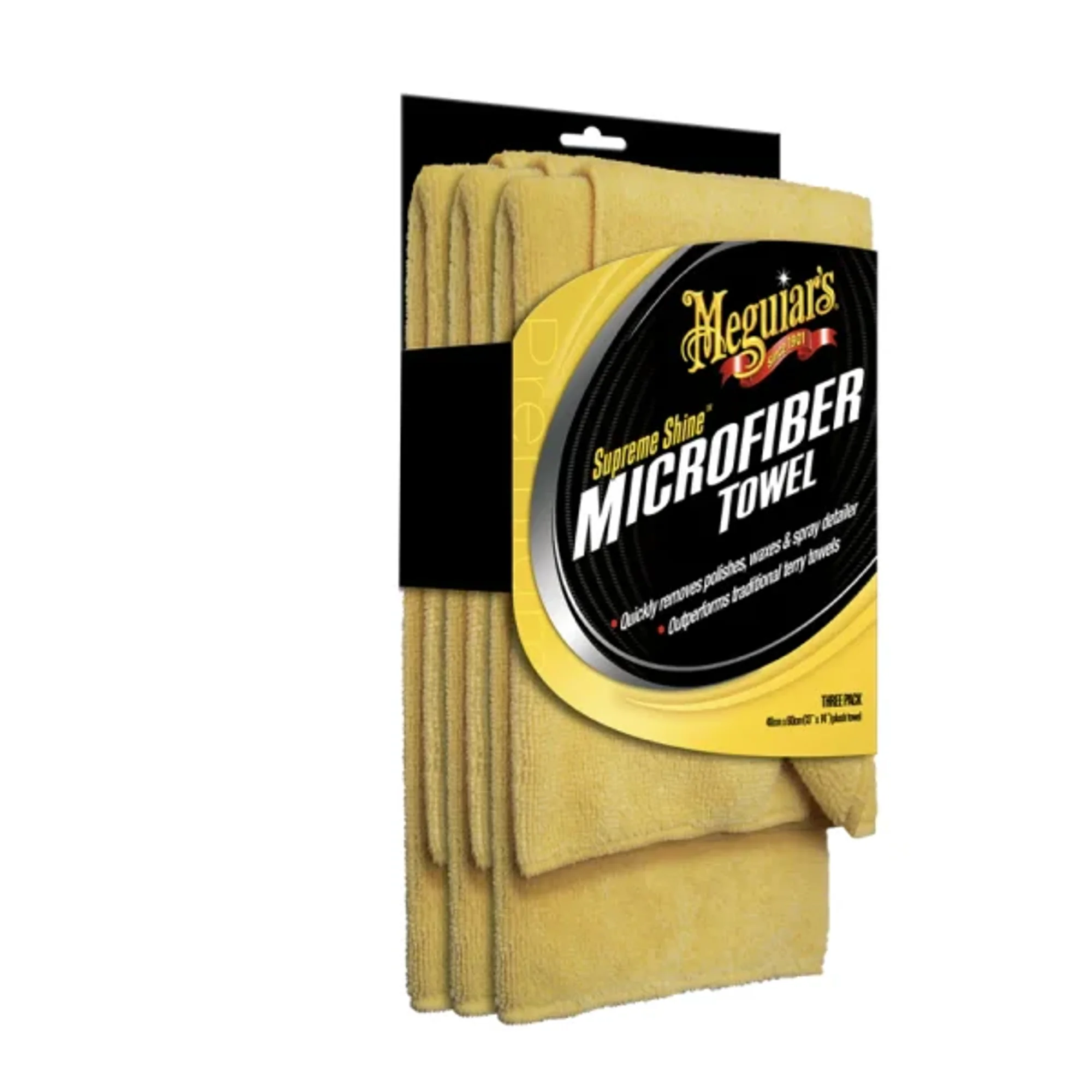 Set De Toallas De Microfibra Meguiars Supreme Shine Microfiber Towel