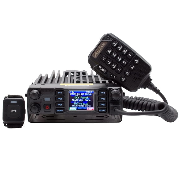 Radio Bidireccional Anytone At d578uviii Plus Tribanda 50 W Con Bluetooth